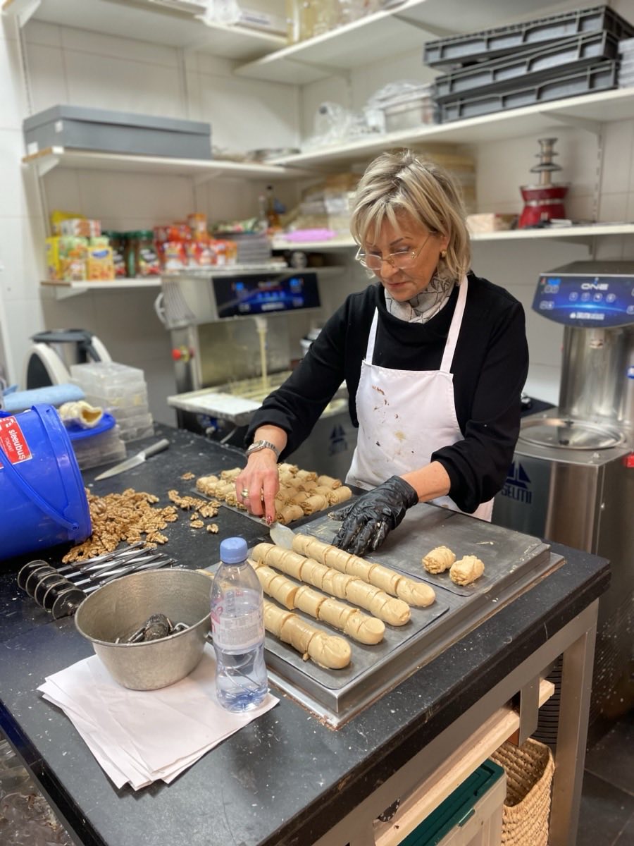 Alles wordt ter plaatse handgemaakt in het atelier